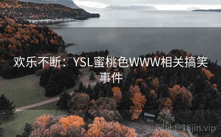 欢乐不断:YSL蜜桃色WWW相关搞笑事件 欢乐不断:YSL蜜桃色WWW相关搞笑事件